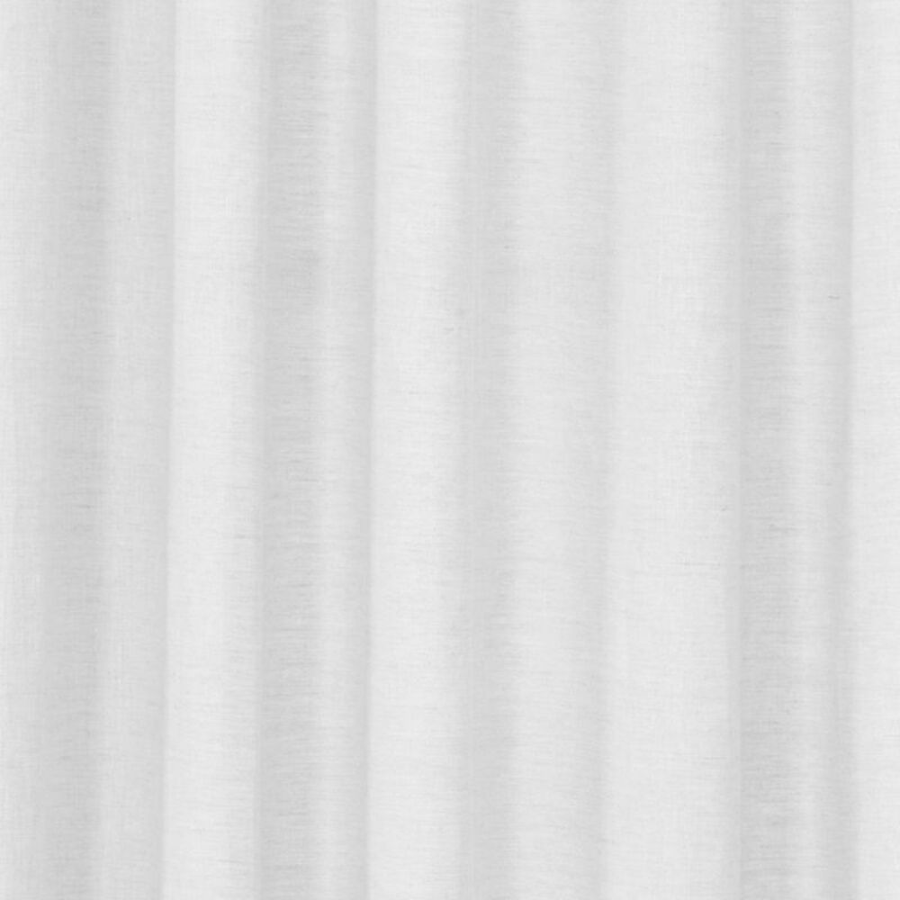 Threshold -  Light Filtering Linen Window Curtain Pan White - Picture 3 of 4